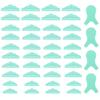 44 Piece Lash Lift Rods,Silicone Eyelash Perming Curler Makeup Tools,5 Sizes S/M/M1/M2/L,Reusable Lash Lifting Pads (Green) view 1