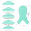 44 Piece Lash Lift Rods,Silicone Eyelash Perming Curler Makeup Tools,5 Sizes S/M/M1/M2/L,Reusable Lash Lifting Pads (Green) view 2