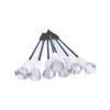 60 Pcs Black Diamond Disposable Mascara Brushes Eyelash Spoolies Makeup Brush Mascara Wand in Sanitary Tube Lash Supplies view 4