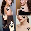 Dopetattoo 6 Sheets Temporary Tattoo Helm of Awe Viking Symbol Viking Fake Tattoos Norse Wing Tattoos Neck Chest for Women Men Adults(No more Sticky) view 2