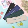 4 Pieces Deft Hair Bun Maker Doughnut Hair Bun French Hairstyle (Black, Khaki, Green, Dark Blue) view 2