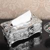 HELYZQ Luxury European Style Acrylic Tissue Box KTV Handkerchief Toilet Paper Holder view 4