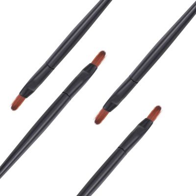 Uonlytech 100pcs Portable Disposable Lip Gloss Applicator Makeup Brush Multifunctional Plastic Lip Brush for Lipstick Gloss Concealer Eyeshadow for Travel and