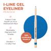 Beauty For Real I-Line 24-7 Eyeliner, Peacock - Rich, Brilliant Blue - Long-Wearing, Waterproof Gel Formula - Safe for Sensitive Eyes & Contact Lens Wearers - 0.01 oz view 2