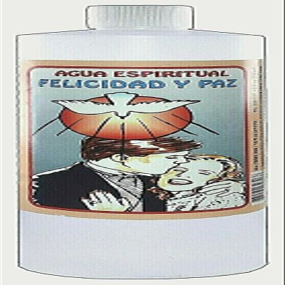 1 BOTTLE HAPPINESS & PEACE SPIRITUAL WATER-FELIDAD Y PAZ AGUA ESPIRITUAL 16OZ - MAGICK PAGAN