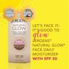 Jergens Natural Glow Face Self Tanner Lotion with SPF 20, Sunless Tanning, Medium to Deep Skin Tone Moisturizer, Daily Facial Sunscreen, Oil Free, Broad Spectrum UVA and UVB Protection,2 Oz(Pack of 2) view 4