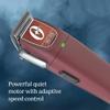 Oster Professional Cordless Hair Clippers, Fast Feed for Barbers and Hair Cutting with Detachable Blade, Burgundy view 4