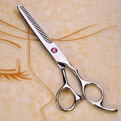 Hair Cutting Scissors, 1pc Professional Hairdressing Scissor Hair Scissors Hair Cutting Scissors Kit Hair Straight Thinning Scissors Barber Salon Tools BY KKZY (Color : Plum)