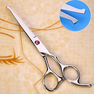 Hair Cutting Scissors, 1pc Professional Hairdressing Scissor Hair Scissors Hair Cutting Scissors Kit Hair Straight Thinning Scissors Barber Salon Tools BY KKZY (Color : Light Green)