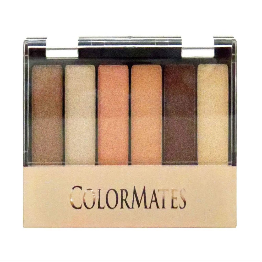 COLORMATES Mineral 6-Pan Eyeshadow Natural Beauty