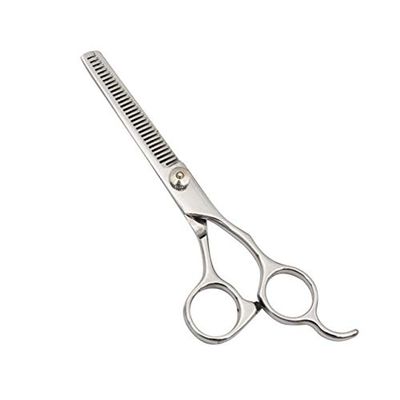 Hair Cutting Scissors, 1pc Professional Hairdressing Scissor Hair Scissors Hair Cutting Scissors Kit Hair Straight Thinning Scissors Barber Salon Tools BY KKZY (Color : White)