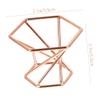 2pcs Puff Holder Stylish Sponge Puff Storage Rack Delicate Cosmetic Puff Stand Women Girls Makeup Sponge Drying Tray Rose Gold view 2