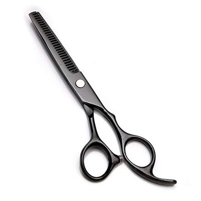 Hair Cutting Scissors, 1pc Professional Hairdressing Scissor Hair Scissors Hair Cutting Scissors Kit Hair Straight Thinning Scissors Barber Salon Tools BY KKZY (Color : Beige)
