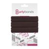 Burlybands Large Hair Ties for Thick Heavy or Curly Hair. No Slip No Damage Seamless Ponytail Holders Scrunchies Sports Thick Hair Ties (Black 8 Pack + Brown 3 Pack) view 3