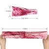 YONUF Boho Headbands For Women Fashion Wide Headband Yoga Workout Head Bands Hair Accessories Elastic Tie Dye Band 6 Pack view 3
