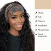 YONUF Wide Boho Headbands for Women Fashion Knotted Headband Yoga Workout Hair Accessories African Head Wrap 4 Pack view 4