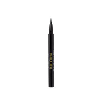 Arches and Halos Fine Bristle Tip Pen - Eyebrow Pencils for Women - Vegan Brow Pencil - Smudge-Proof, Buildable Formula - Charcoal - 0.02 oz