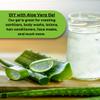 HalalEveryDay | 100% Pure Aloe Vera Gel | After Sun Care Soothe & Hydrate | Sun Burn Relief | Moisturizing | Vegan | 4 oz view 4