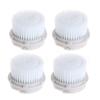 Myra Parker Facial Cleansing Brush Head Replacement, 4Pack, Luxe Cashmere, Deep Pore Cleansing, Sensitive Skin view 1
