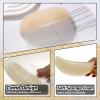 2 PCS Sponge Hair Volume Inserts with Comb and Base - Hair Styling Tools for Women, Black Accessories view 3
