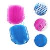 Shower Bath Body Brush 2 Pcs Exfoliating Gloves Exfoliating Bath Scrub Gloves Massage Gloves for Body, Bath, Scrub and Spa Massage Silicone Body Scrubber Men Scrubbing Gloves view 2
