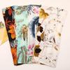 6Pcs French Twist Magic Donut Bun Maker and Hair Shaper - Reusable Hairstyle Cloth Clips for Women (Floral B) view 3