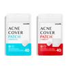AVARELLE Double Patch Kits Hydrocolloid Acne Patches, Acne Spot Treatment for Blemishes and Zit with Tea Tree Oil, Calendula Oil and Cica Oil for Face, Vegan, Cruelty Free (40CT Original + Variety) view 1