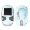 MightySkins Glossy Glitter Skin Compatible with Care Touch Glucose Meter - Blue Marble | Protective, Durable High-Gloss Glitter Finish | Easy to Apply | Made in The USA view 1