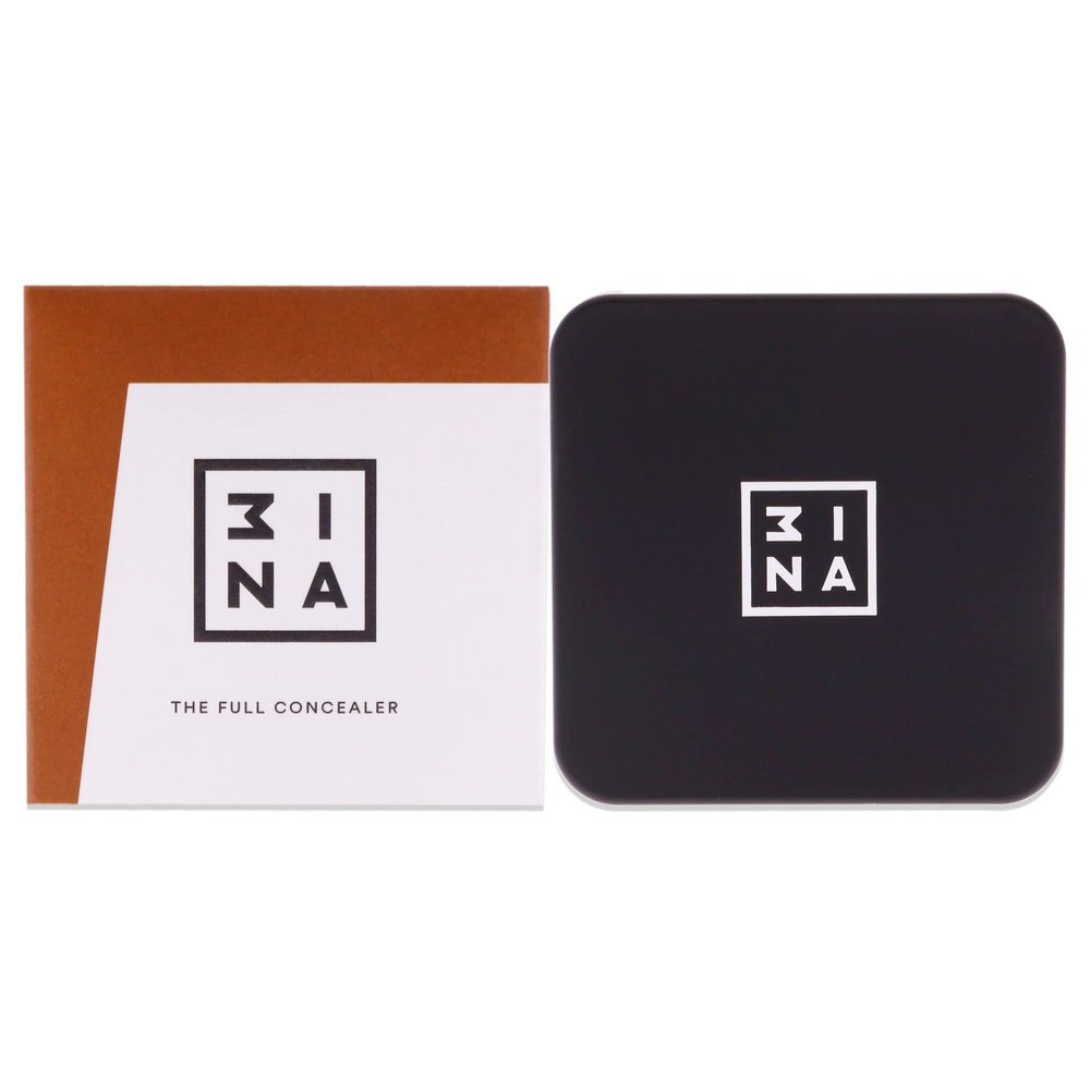 3INA The Full Concealer 306 - Toffee, 0.09 oz, Powder, Skin Foundation Concealer for Women
