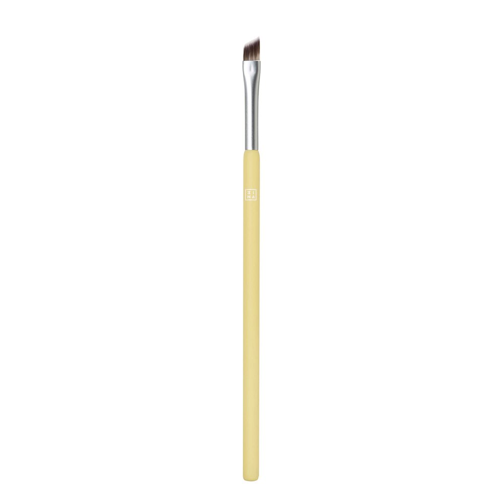 3INA The Angle Liner Brush - Eyeliner and Eyebrow Brush - Smooth Bristles for Powder, Cream and Wax - Ergonomic Makeup Brushes for Precision - 1 pc