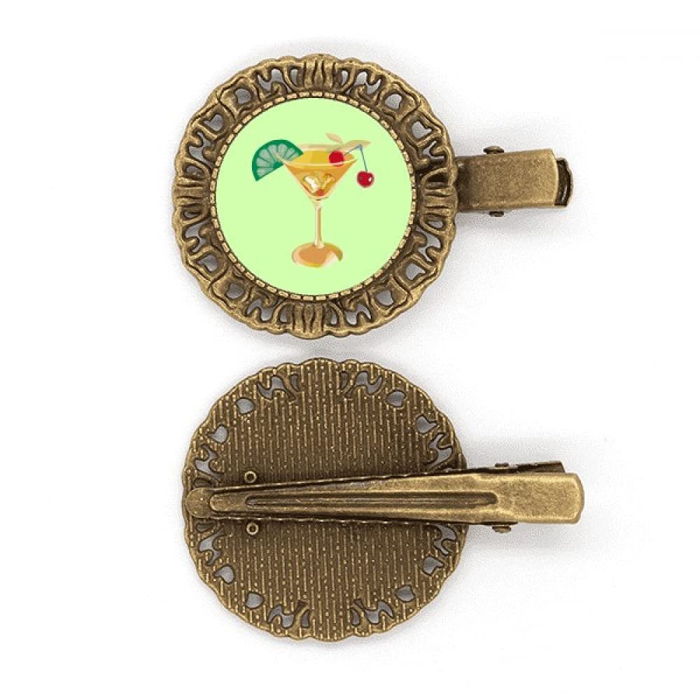 Decorative Fruit Juice Beautiful Cucoloris Hairpin Headdress Brooch Hair Clip Barrette