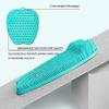 AMELLY Shower Foot Scrubber, Foot Cleaner Non Slip Silicone Pad, Shower Floor Massage Mat for Exfoliating Dead Skin Feet Clean view 4