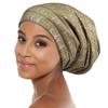 Pretied Satin Lined Head Wrap Women Sisterlocks Accessories Brown view 1