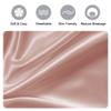 Ciana Luxurious Satin Pillowcase for Hair and Skin, Satin Pillowcase Set-2, 1 Eye Mask, 1 Scrunchie - Luxury Sleep Set, Pillow Case with Envelope Closure (King Size, Rose Gold) view 3