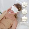 100% Pure Mulberry Silk Handmade Eye Mask with Comfortable and Softest Feeling for Sleeping (White) view 2