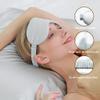 100% Natual Pure Mulberry Silk Sleep Mask Blandfold with Comfortable and Softest Eye Mask Silk Feeling for Sleeping (Silver) view 2