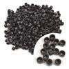 1000 Pcs Silicone Lined Micro Rings Beads 5mm Hair Extentions Beads for I Tip Hair Extensions (Dark Brown) view 4