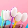 10 Pcs Rainbow 4 Ink Blending Brushes with Holder and Brush Cap view 3