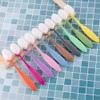 10 Pcs Rainbow 4 Ink Blending Brushes with Holder and Brush Cap view 4