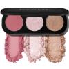 FOCALLURE Blush and Highlighter Palette,3 in 1 Makeup Powder, Cruelty-Free Matte, Shimmer Illuminator for a Glowing Look,#03 view 1