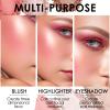 FOCALLURE Blush and Highlighter Palette,3 in 1 Makeup Powder, Cruelty-Free Matte, Shimmer Illuminator for a Glowing Look,#03 view 4