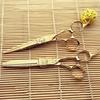Hair Cutting Scissors, 18 K Tungsten Steel Hair Salon Cutting Barber Haircut Thinning Shear Scissors Hairdressing Hair Tools Scissors BY KKZY (Color : Send hair 15 20) view 3