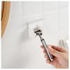 EIKS 2 Pack Razor Holders Shaver Hangers Wall Mount Self Adhesive for Bathroom Shower Tabletop view 3