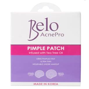 BELO Belo AcnePro Pimple Patch Infused with Tea Tree Oil Made in Korea 24 patches