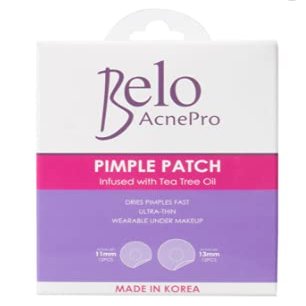BELO Belo AcnePro Pimple Patch Infused with Tea Tree Oil Made in Korea 24 patches