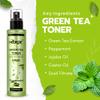 Hebepe Green Tea Matcha Facial Toner Mist with Peppermint, Refreshing, Moisturizing, and Soothing Face Toner, with Jojoba Oil, Castor Oil, Snail Filtrate,120ml view 2