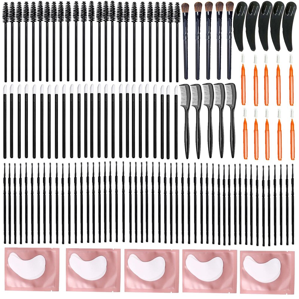 Libeauty Lash Lift And Tint Tools, Lash Lifting supplies, Brow Lamination Tools, DIY Eyelash Lifting Accessories At Home, Full Lash and Brow Brush Kit (Lash And Brow Accessories For Lift and Tint)
