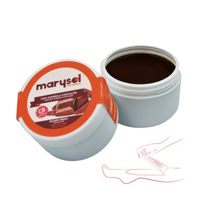 Tarro de 250gr de Cera Espaola Marysol Depilacin sin Bandas Ingredientes Naturales