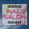 Custom Decal Stickers Multiple Sizes Nail Salon #1 Outdoor Advertising Printing Industrial Vinyl Safety Sign Label Salon & Spa Personalized Text Here 36x24Inches view 3
