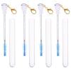 4pcs Tube Mascara Brush Makeup Brush Wands Eyebrow Brush Tube Eyelash Applicator Lash Brow Comb Eyelash Comb Eyelash Tube Eyelash Brush Eyebrow Brush Wands view 4